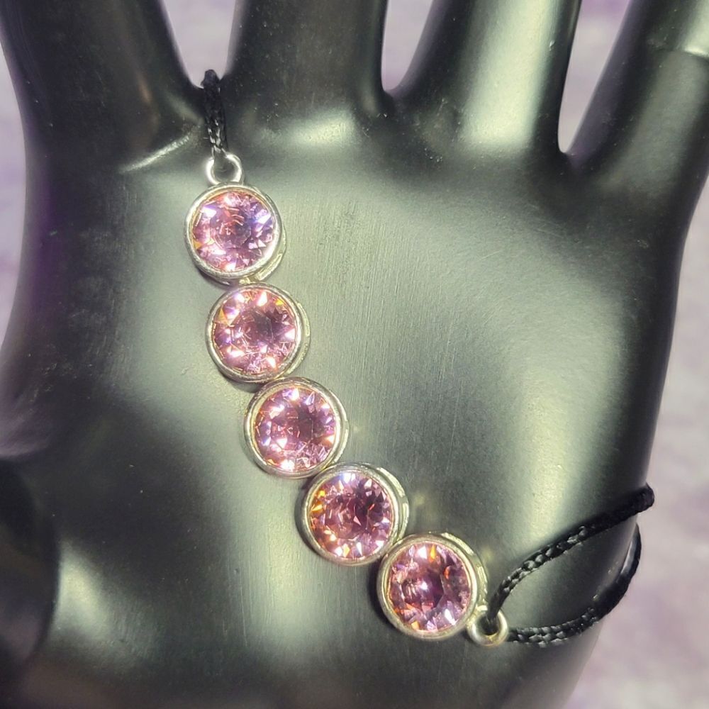 Antique Pink Crystal Bracelet‎